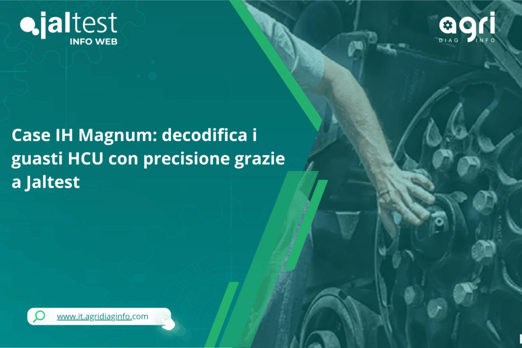 Diagnosi guasto HCU Case IH Magnum