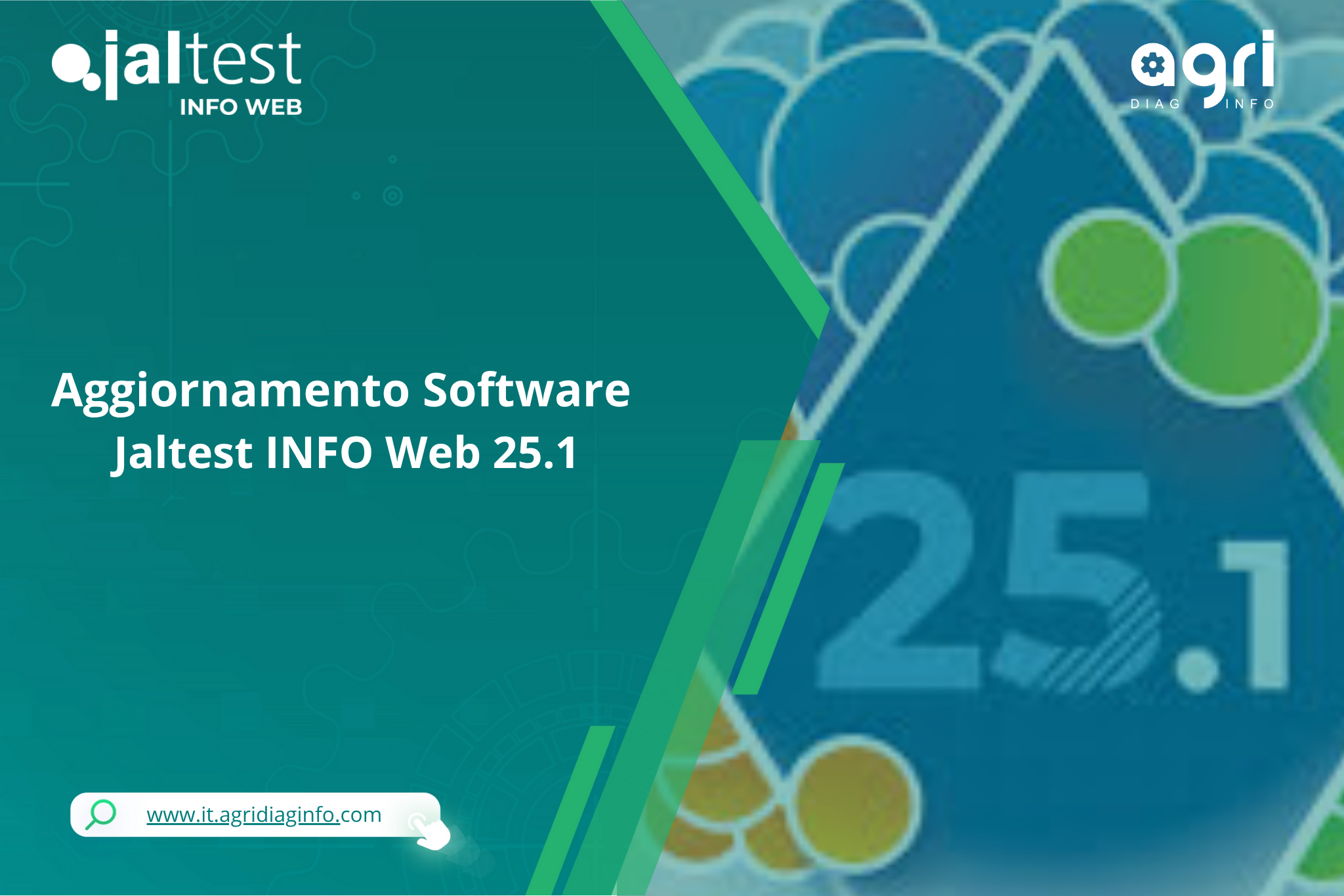 Aggiornamento Software: Jaltest INFO Web 25.1