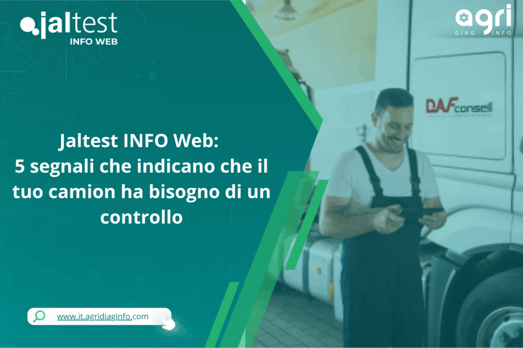 diagnosi camion spia motore Jaltest INFO Web
