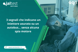 3 segnali di un iniettore usurato su un autobus