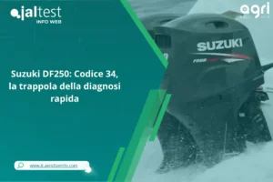 Codice errore 34 Suzuki DF250