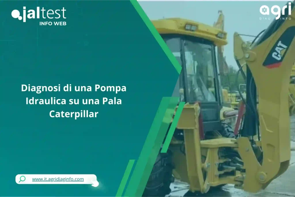 Diagnosi di una Pompa Idraulica su una Pala Caterpillar