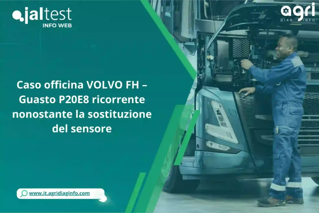 diagnosi guasto P20E8 VOLVO FH
