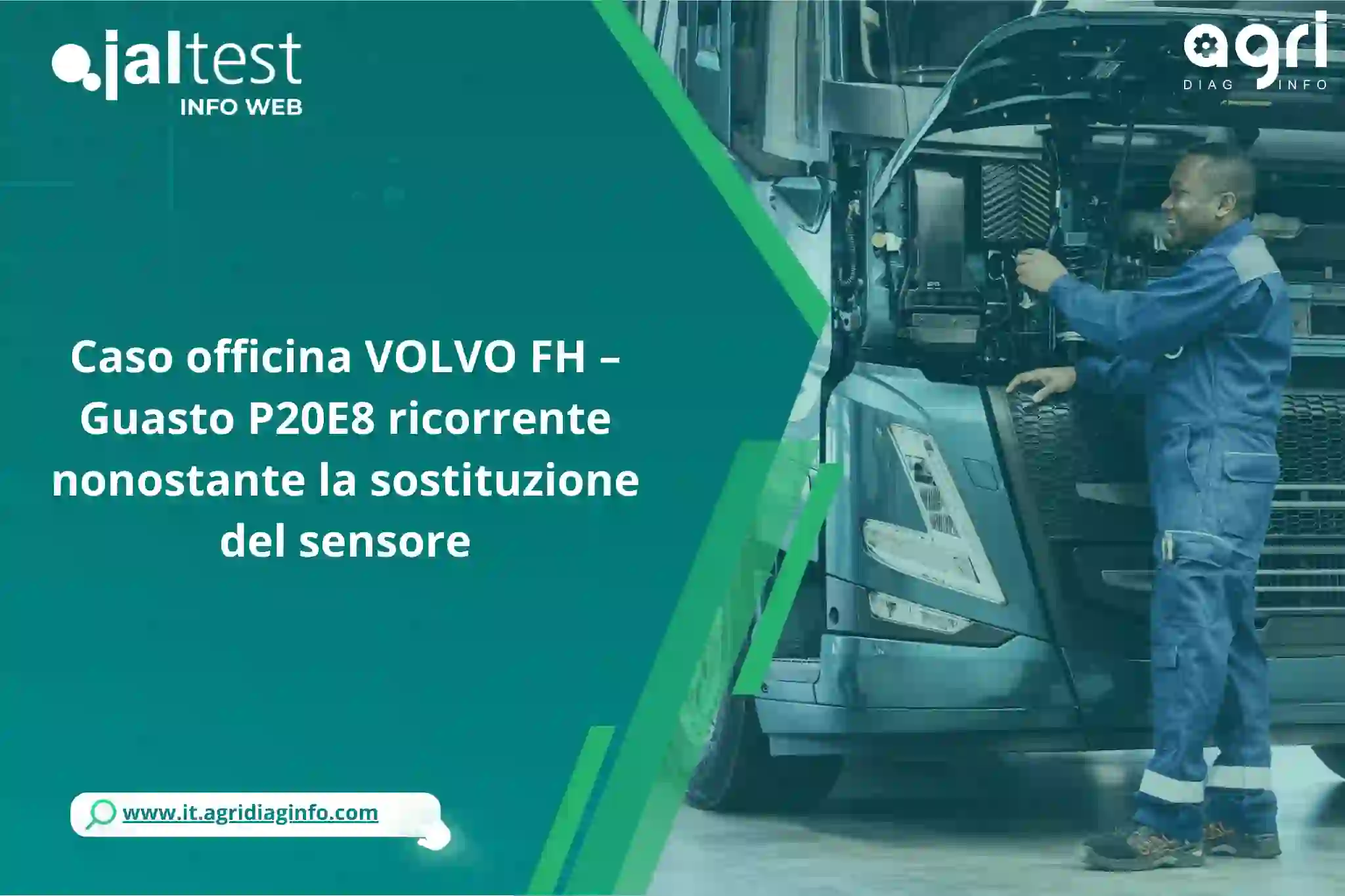 diagnosi guasto P20E8 VOLVO FH