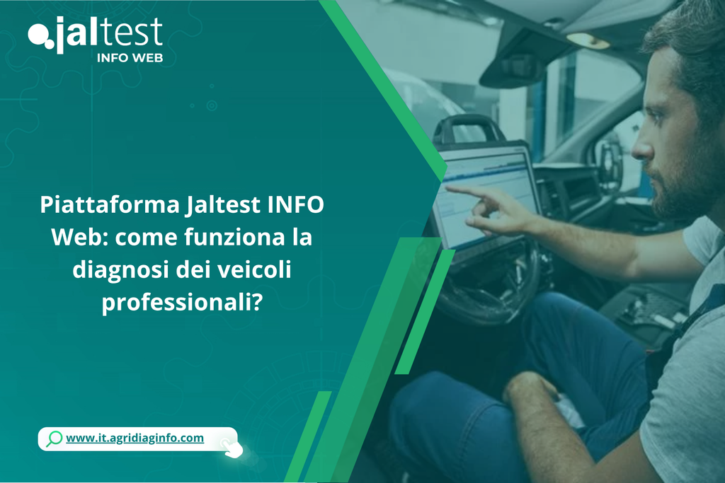 diagnosi dei veicoli professionali con Jaltest INFO Web
